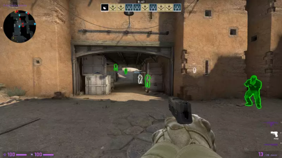 CSGO人物发光绘制透视自瞄Dream辅助