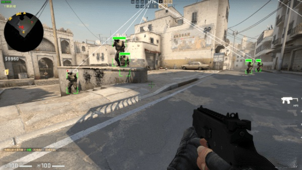 CSGO天霸内部透视自瞄多功能绘制辅助